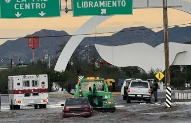 Lluvias en La Paz dejan un muerto y calles cerradas