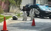 Localizan cuerpo maniatado y emplayado en bote de basura al sur de Monterrey