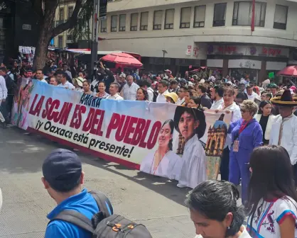 VIDEO | Hugo Aguilar Ortiz llega a la SCJN entre fiesta oaxaqueña en CDMX