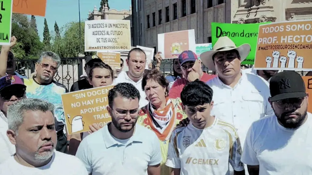 SEDU atenderá propuestas de docentes tras manifestación en Saltillo
