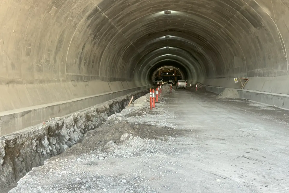 Túnel de la autopista Mante- Ocampo- Tula. Foto: Daniel Espinoza