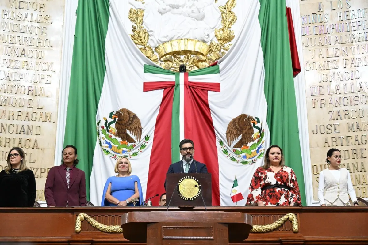 Nueva Mesa Directiva del Congreso en CDMX. Foto: @Congreso_CdMex