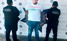 Policía de Guadalupe logra detener a sujeto tras amenaza de muerte