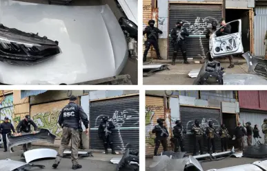 SSC CDMX desmantela almacén con 10 toneladas de autopartes robadas en la Gustavo A. Madero