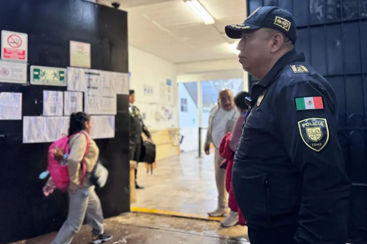 Operativo de regreso a clases 2025 en CDMX. Foto: SSC