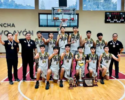 Es Tamaulipas campeón nacional en básquetbol Sub-15