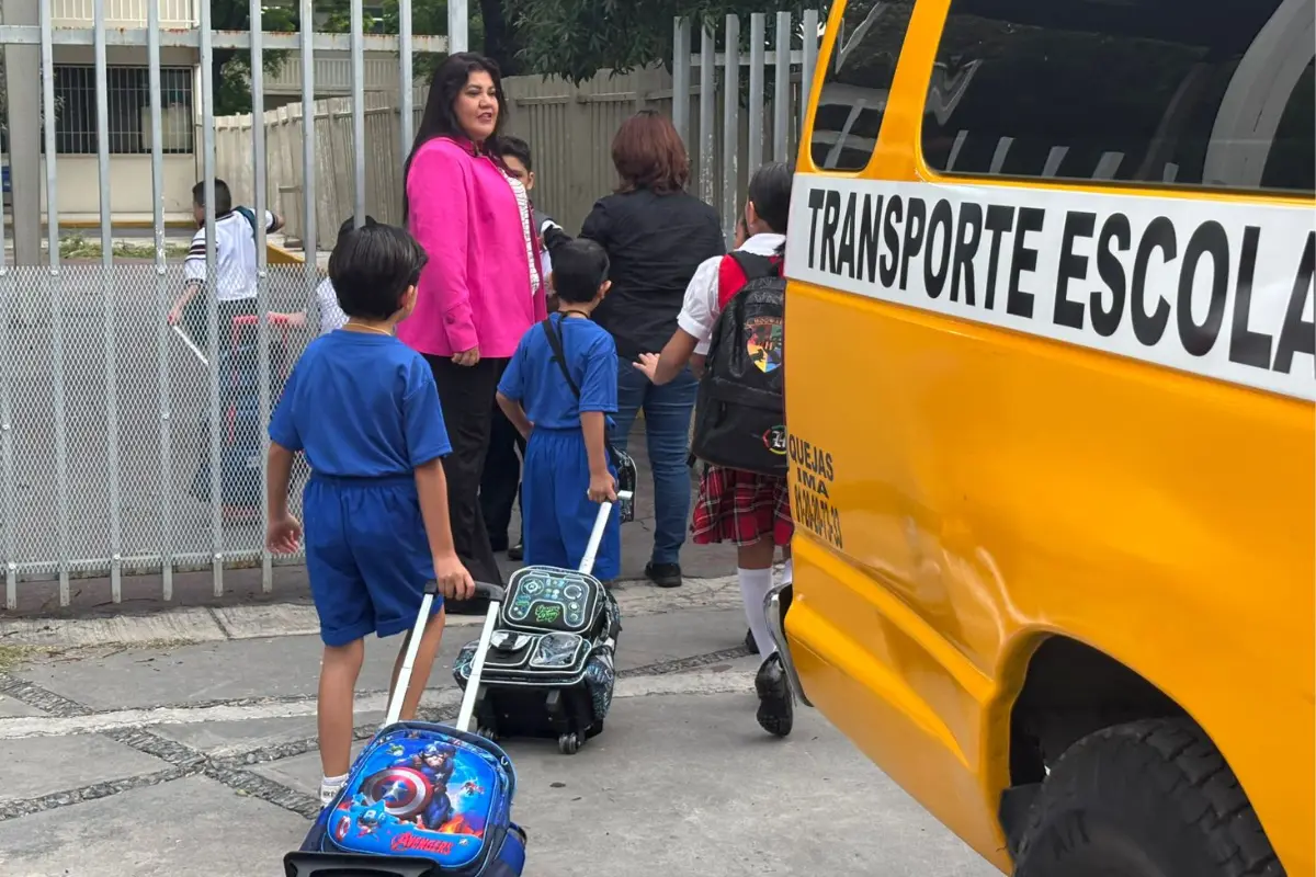 Un total de un millón 49 mil 573 alumnos regresaron a clases en Nuevo León/Foto: Vianney Carrera