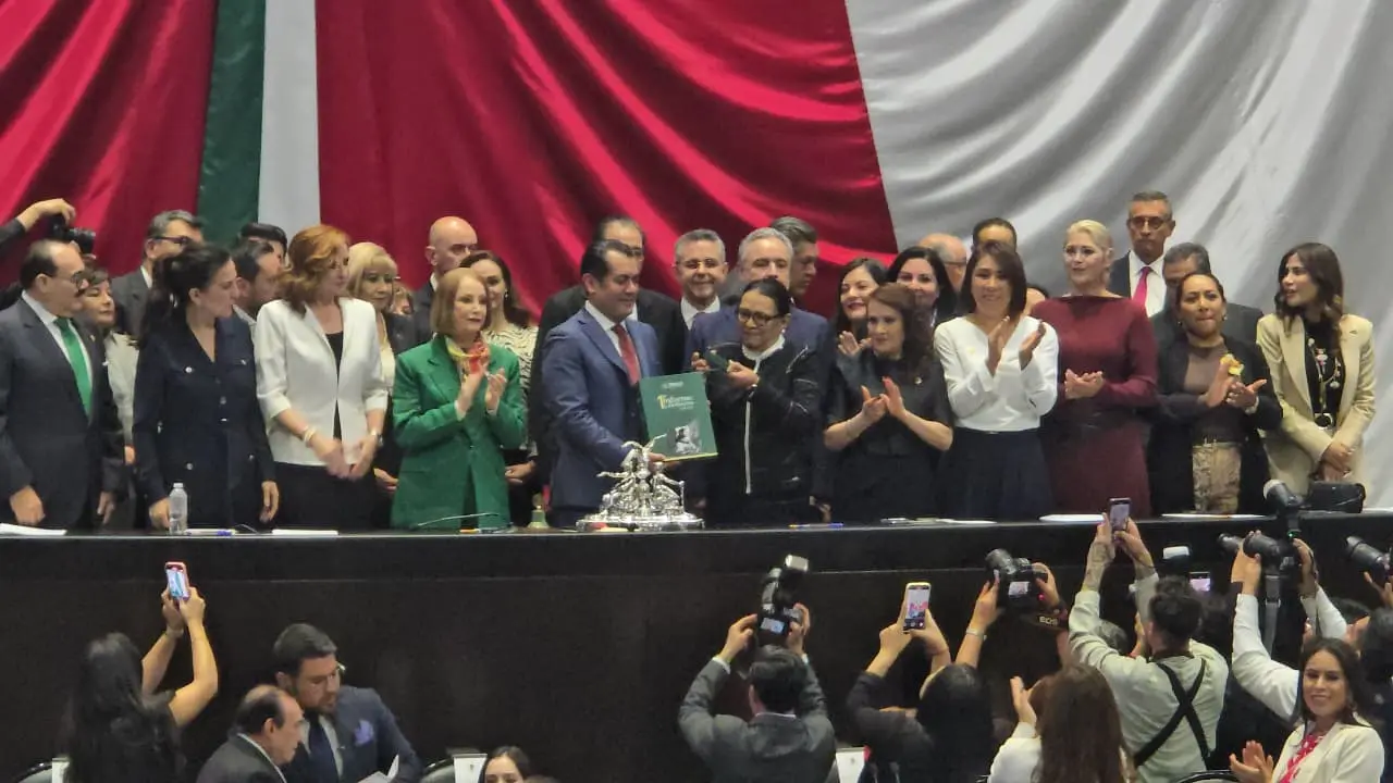 EN VIVO | Primer Informe de Claudia Sheinbaum llega a Congreso. Foto: Mario Flores