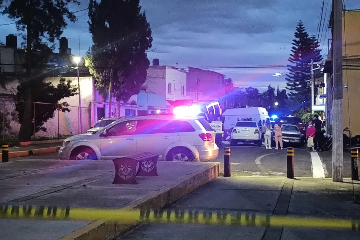 Asesinan a hombre tras ataque a balazos en la Gustavo A. Madero. Foto: Luis Antonio Alfaro