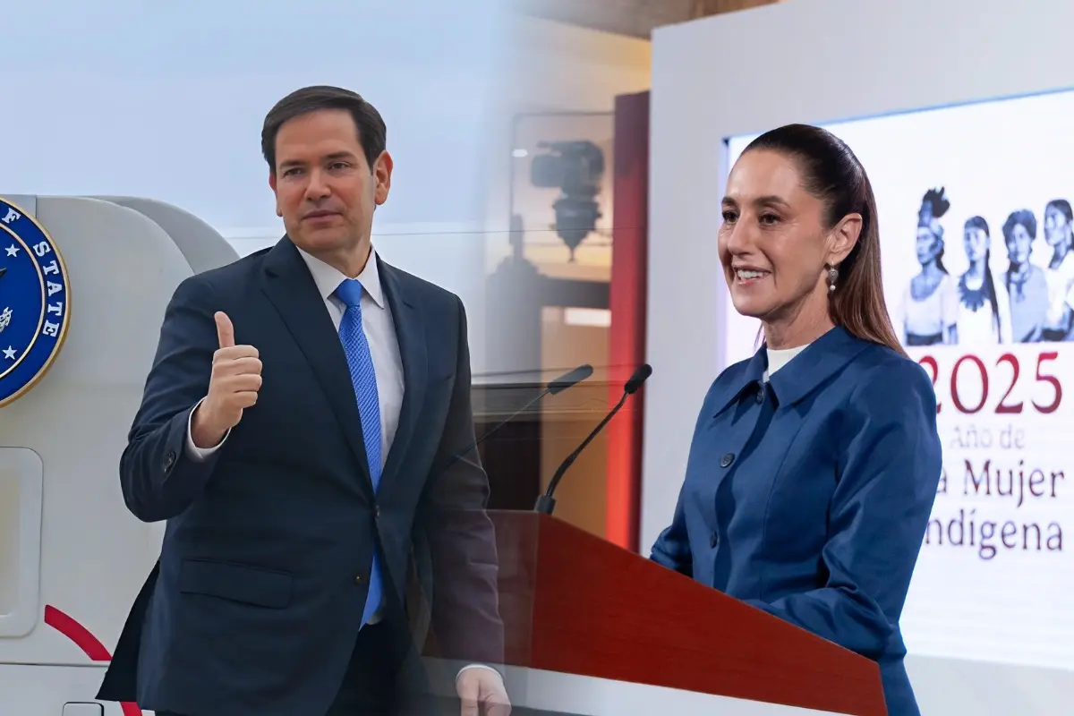 Claudia Sheinbaum y Marco Rubio. Foto: Presidencia de la República / X (@SecRubio)