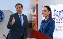 Claudia Sheinbaum y Marco Rubio se reunirán mañana para hablar de seguridad y cooperación