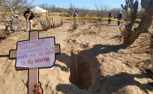Cierra agosto con diez fosas clandestinas en La Paz, BCS