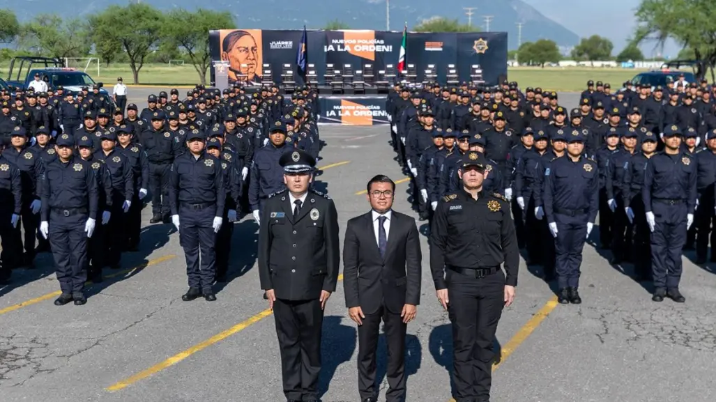 Félix Arratia refuerza la seguridad en Juárez con 120 nuevos policías