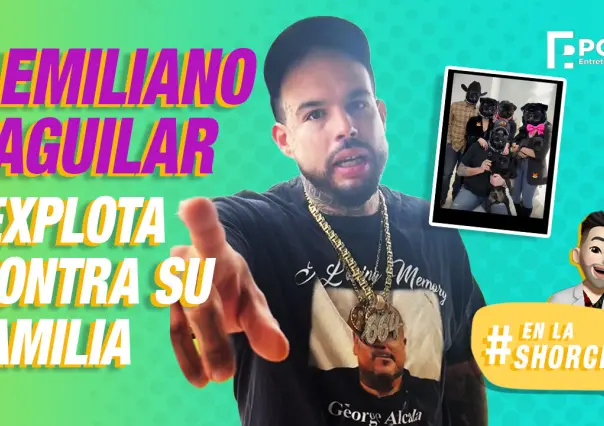 Emiliano Aguilar intercambia insultos con Nodal y escala la guerra contra los Aguilar