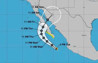 ¿Cuál será la trayectoria y posibles afectaciones para BCS por la tormenta tropical Lorena?