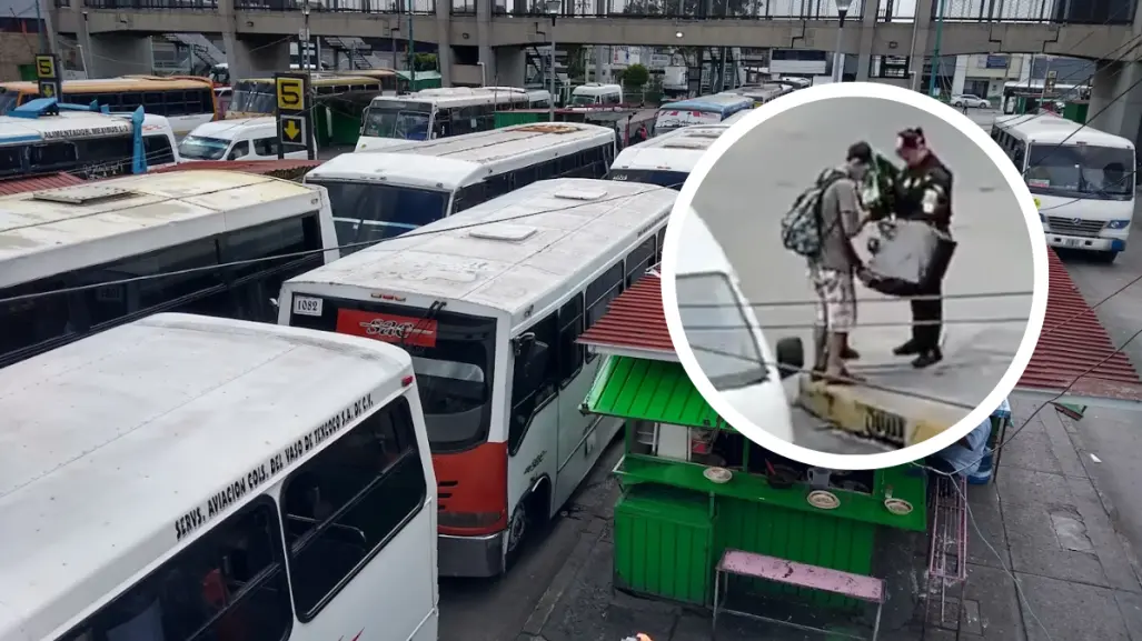 VIDEO | Policía de CDMX regala mochila a un menor en paradero Pantitlán para el regreso a clases