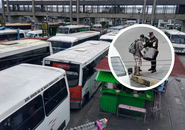 VIDEO | Policía de CDMX regala mochila a un menor en paradero Pantitlán para el regreso a clases