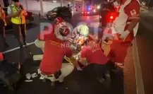 Hombre en estado de ebriedad es arrollado en avenida Gonzalitos