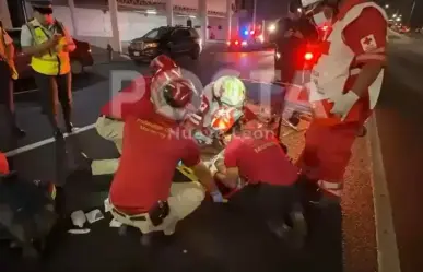 Hombre en estado de ebriedad es arrollado en avenida Gonzalitos