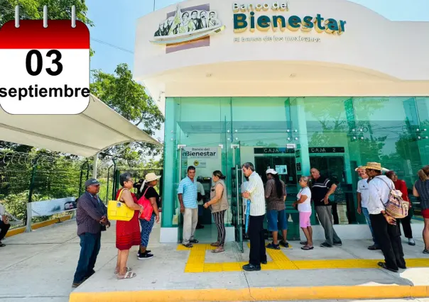 Pensión Bienestar 2025: ¿qué adultos mayores cobran hoy, miércoles 3 de septiembre?