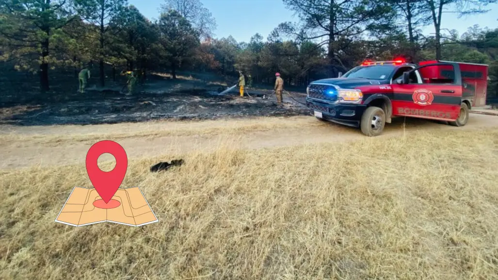 Esta es, según el Atlas de Riegos, la zona más susceptible de incendios en el municipio de Durango