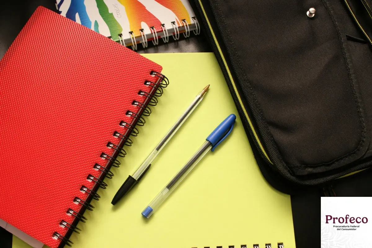 Artículos escolares Foto: Pexels/Profeco
