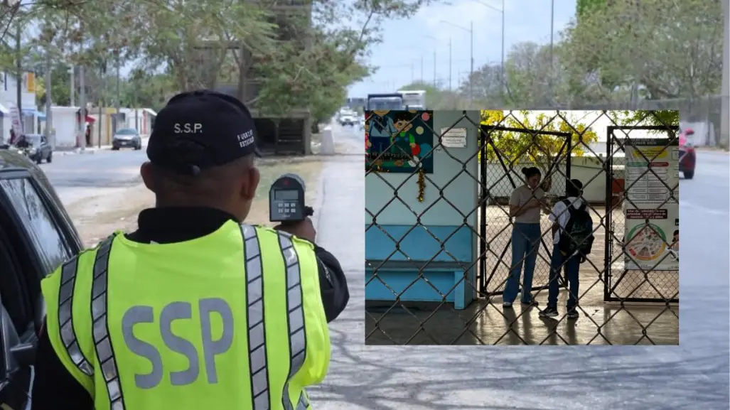 Regreso a clases 2025: la SSP Yucatán realiza operativo de vigilancia