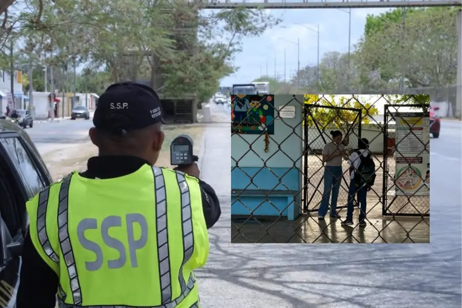 Regreso a clases 2025: la SSP Yucatán realiza operativo de vigilancia