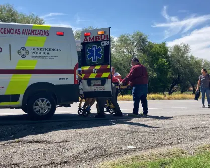 4 trabajadores de COMAPA quedan atrapados en alcantarilla sobre carretera Victoria-Padilla