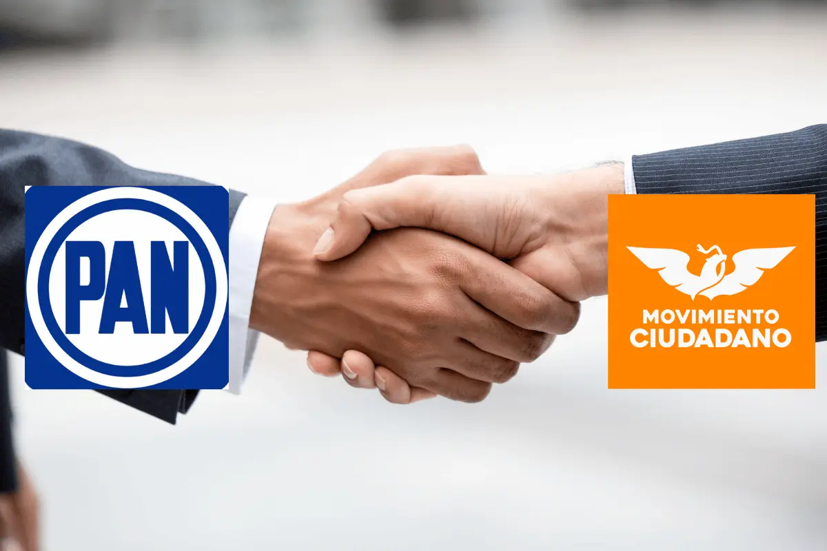 Baltazar Martínez señaló que, de acuerdo con una encuesta interna, la ciudadanía respalda una alianza entre MC y el PAN. Foto: CANVA.