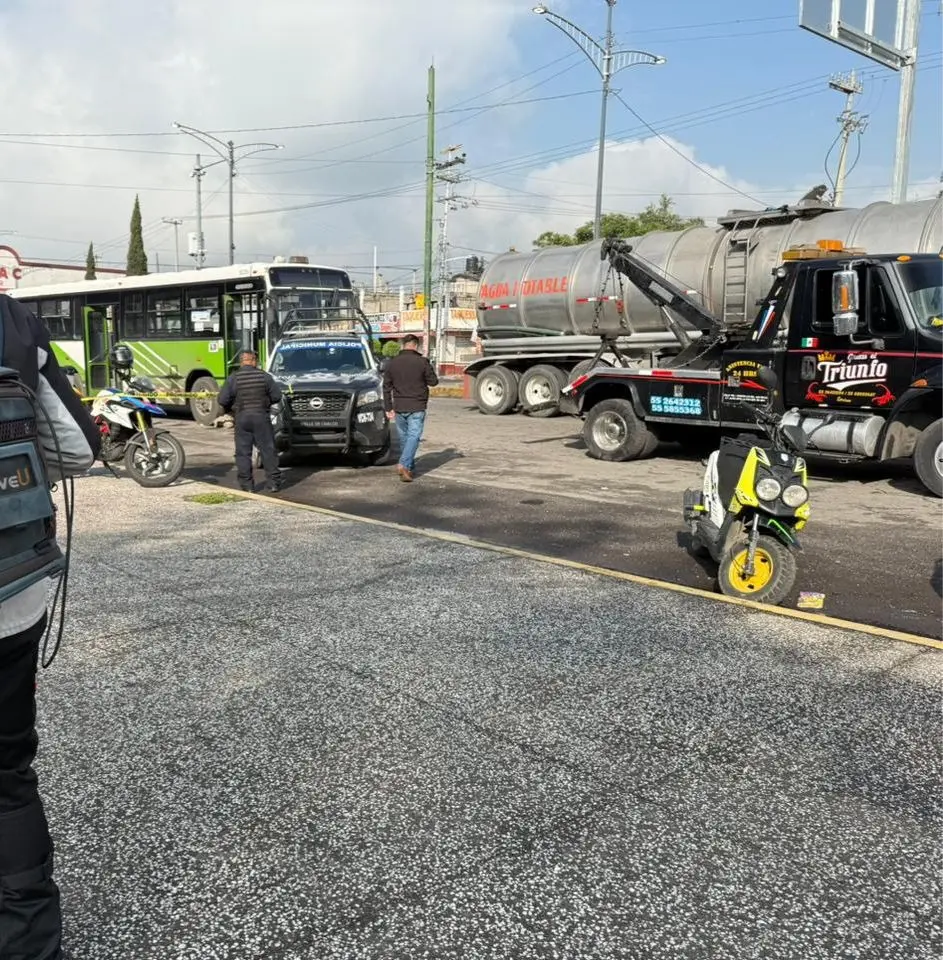 Se registra accidente en Tláhuac. Foto: X @CronicasLDN