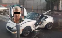 Conductor es detenido luego de accidente vial con vehículo robado