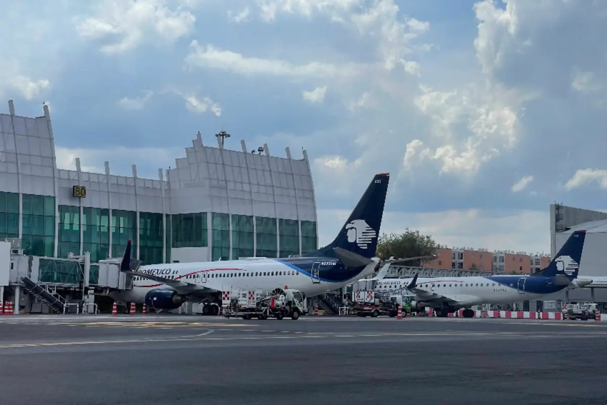 Aeropuerto de la Ciudad de México. Foto: Google Maps (Luis Jorge Gutierez)