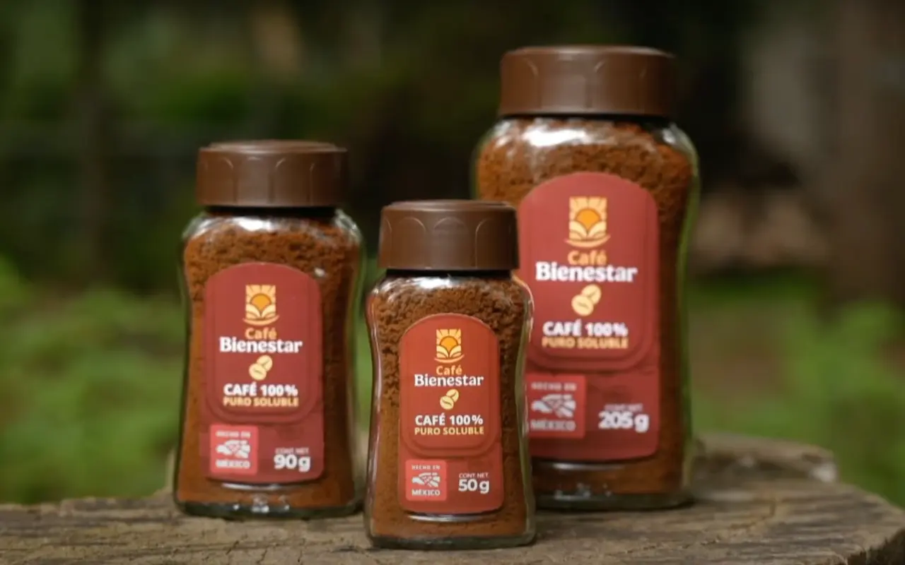 Café Bienestar. Captura de pantalla: YouTube (Claudia Sheinbaum)