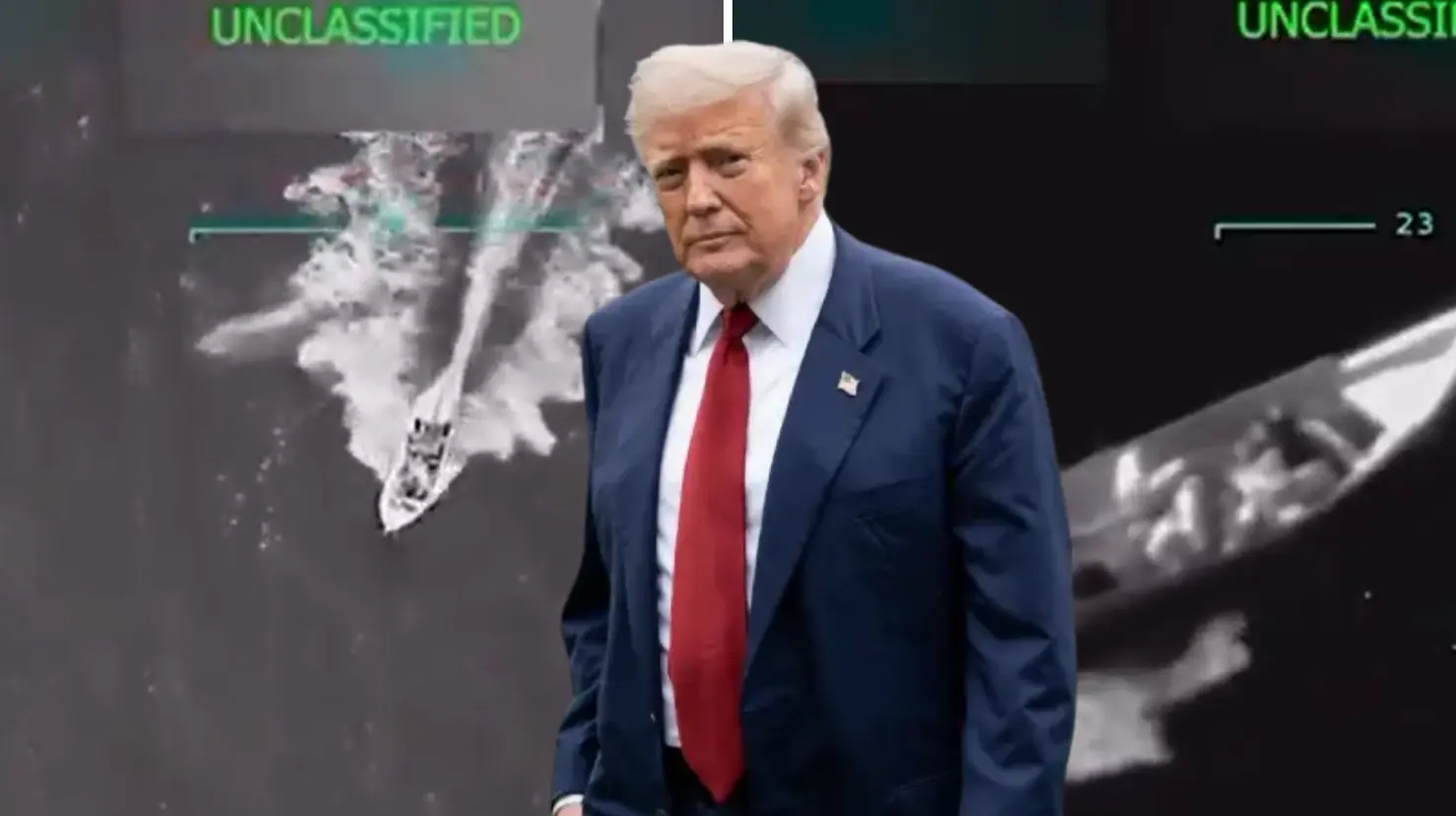 Donald Trump confirmó el ataque contra embarcación de drogas proveniente de Venezuela. Foto: Casa Blanca | Captura de video.