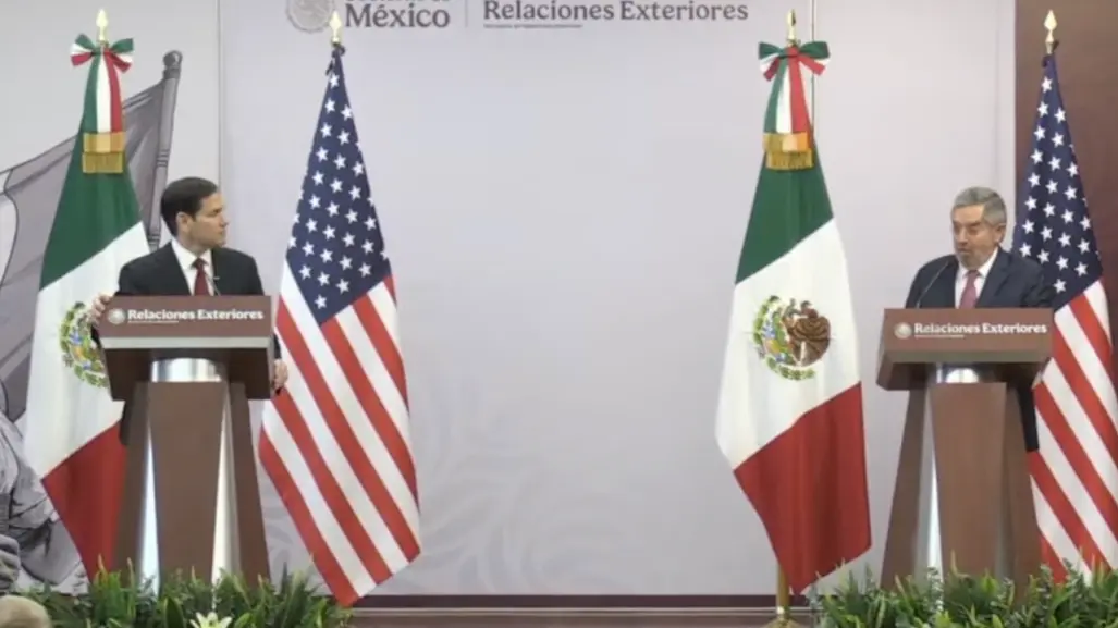 EN VIVO: Marco Rubio y Juan Ramón de la Fuente, revelan acuerdo de seguridad de México y EU