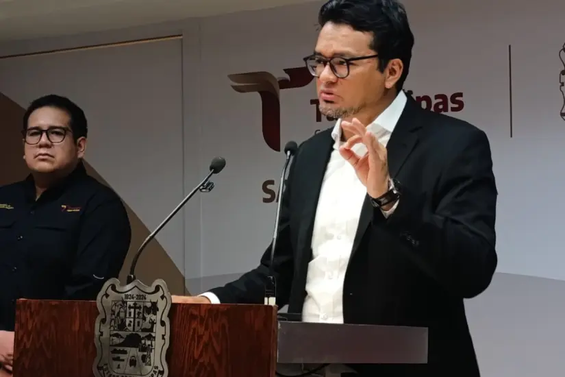 Walter Julián Ángel Jiménez, secretario de Desarrollo Energético en Tamaulipas | Foto: Victoria Jiménez