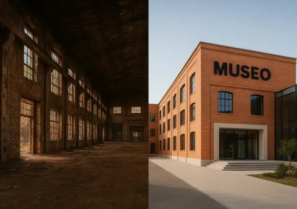 Reapropiación de espacios industriales de CDMX: fábricas viejas convertidas en centros culturales