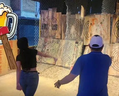 En este bar de Durango puedes ir a beber y a dejar el estrés lanzando hachas
