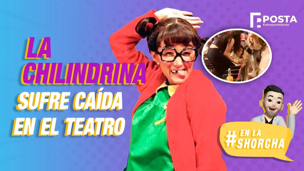 María Antonieta de las Nieves,´La Chilindrina, sufre caída en el Teatro de los Insurgentes
