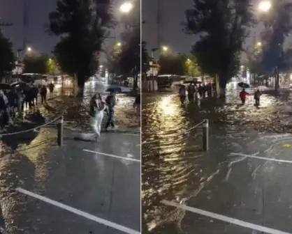VIDEO | Activan alerta púrpura en alcaldía Gustavo A. Madero; así las afectaciones al momento