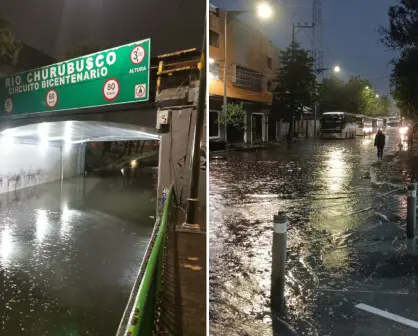 Lluvias inundan CDMX con 16 millones de metros cúbicos y estas son las alcaldías más afectadas