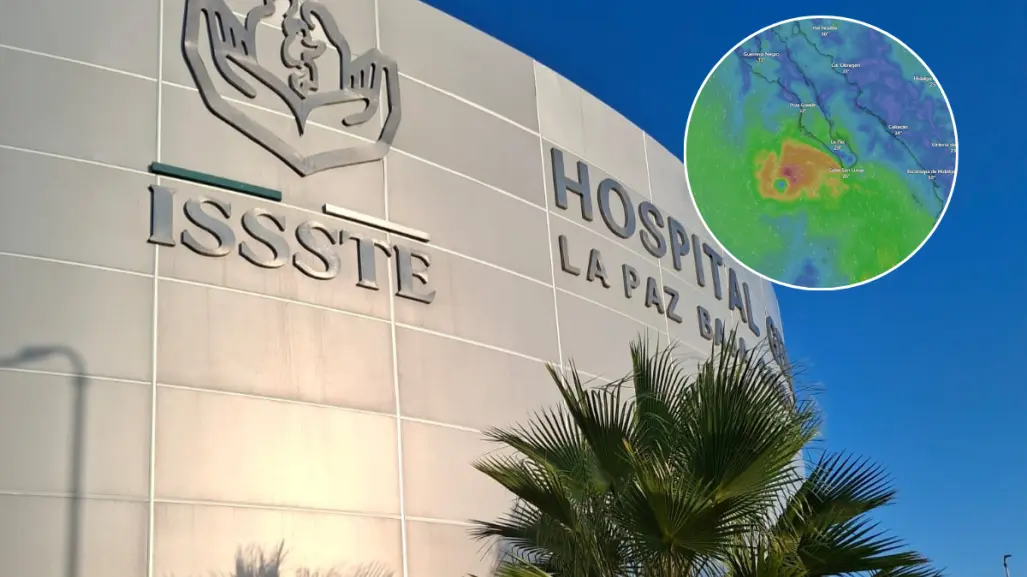 ISSSTE suspende estos servicios debido al Huracán Lorena en Baja California Sur