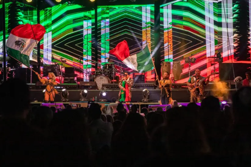Mi Banda El Mexicano podrá a bailar a los tampiqueños en la noche mexicana | Foto: FB Mi Banda El Mexicano 