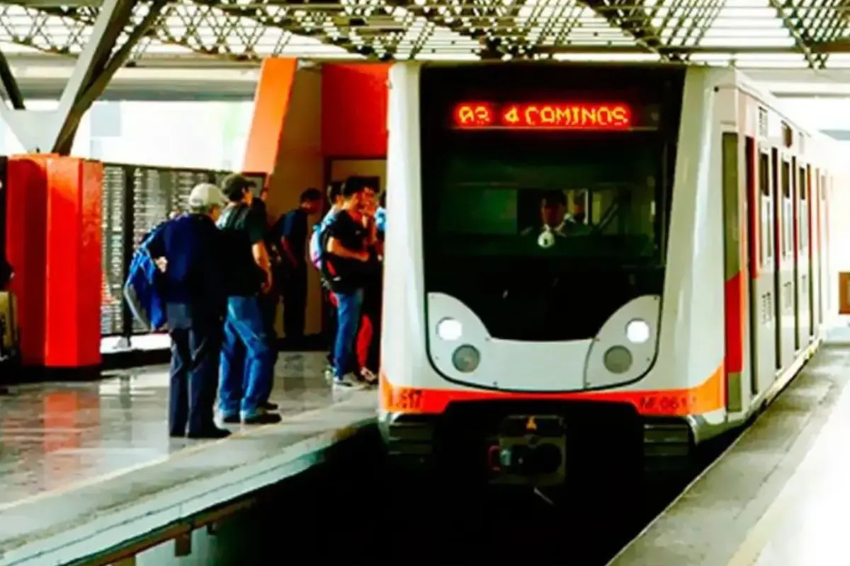 Línea 2 del Metro CDMX. Foto: X (@MetroCDMX)