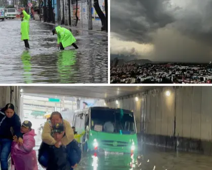 Lluvia histórica golpea la CDMX: 34 millones de metros cúbicos de agua causan estragos