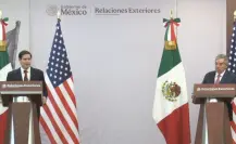 Marco Rubio, secretario de Estado de EU, acepta responsabilidad de su país en el tráfico de armas
