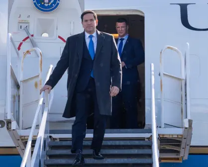 Marco Rubio, secretario de Estado de EU, llega a México para reunirse con Claudia Sheinbaum | VIDEO