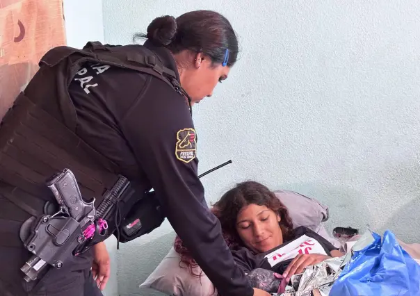 VIDEO | Mujeres policías atienden labores de parto en Escobedo
