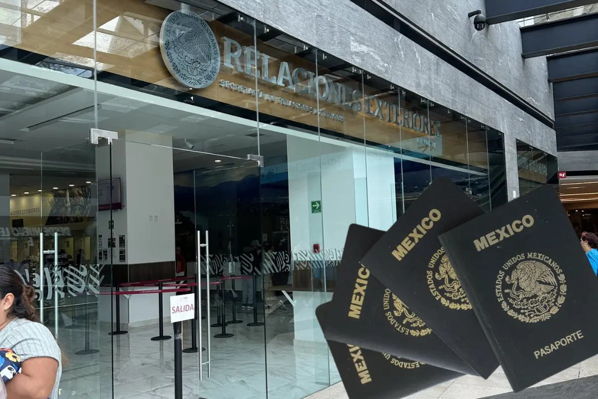 Oficinas para el trámite del pasaporte mexicano. Foto: X (@fermango95) | Canva